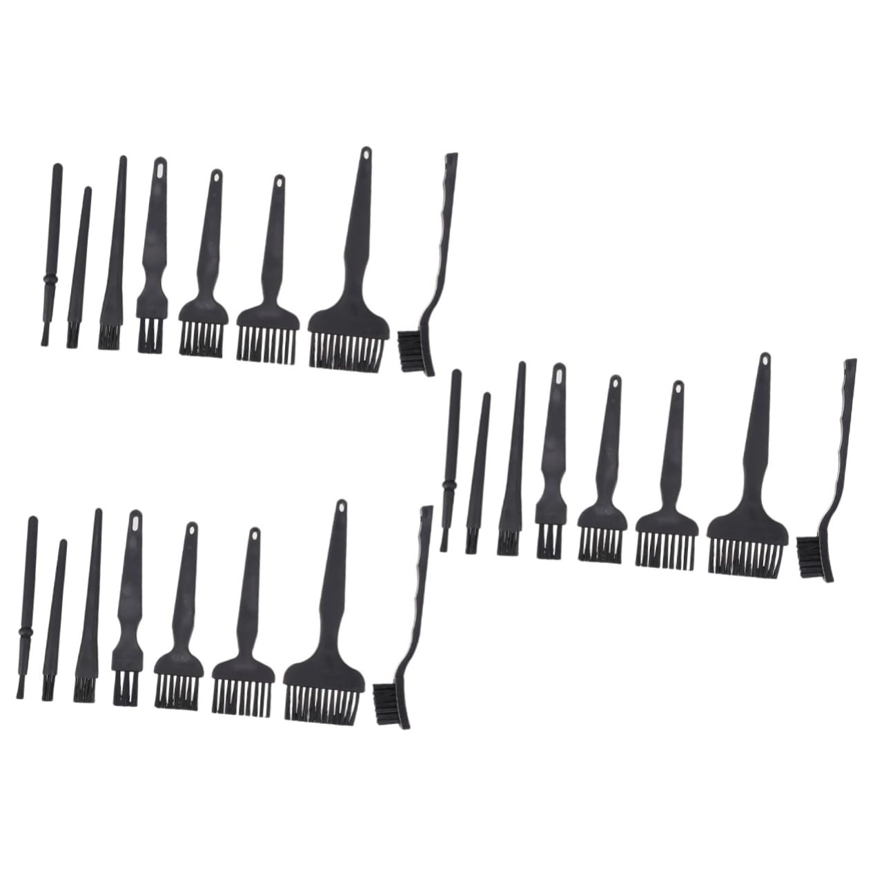 FOMIYES 24 Pcs Car Kit Phone Cleaner Kit Keyboard Cleaning Brush Electronics Cleaner Cleaning Kit Keyboard Brush Home Appliances Brush Keyboards Computer Brush Portable Camera