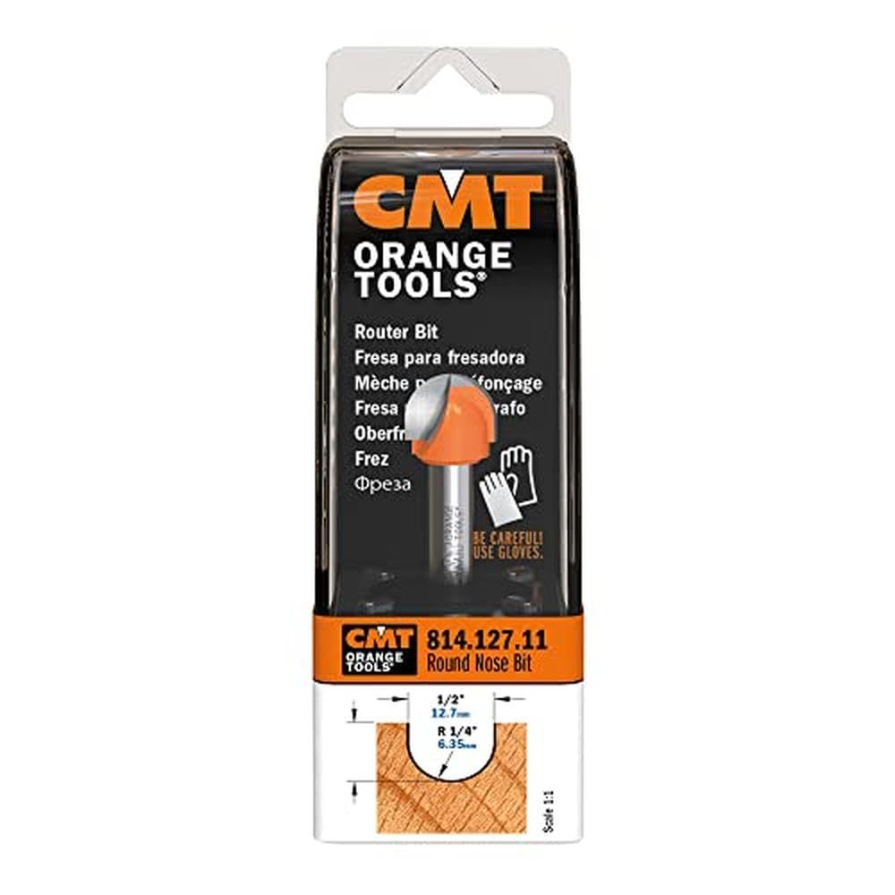 CMT Orange Tools 914.095.11 - Fresa radio convexo hm s 8 d 9.5 r 4.75