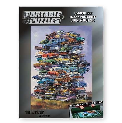 TDC Games Portable Puzzle - 50's Junkpile