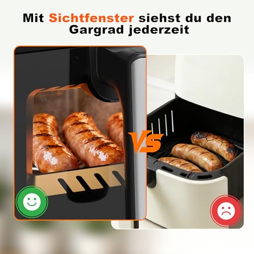 Friteuse sans huile 10 L Citybee double tiroir pour cuisiner sans gras