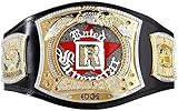 Custom Edge Rated R Spinner Championship Belt ; New R Rated Spinner World Heavyweight Replica Title Adult Size Championship Belt