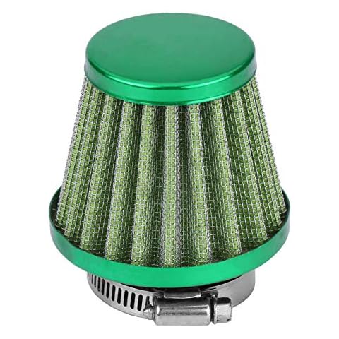 125Cc Carb Aftermarket Air Filter Green--38Mm Air Filter Round Tapered Universal Auto Cold Air Intake Induction Kit Replacement For Off-Road Motorcycle Atv Quad Dirt Pit Bike(Green) Cover