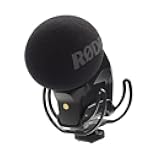 Stereo VideoMic Pro Rycote Camera-Mount Stereo Microphone, Black