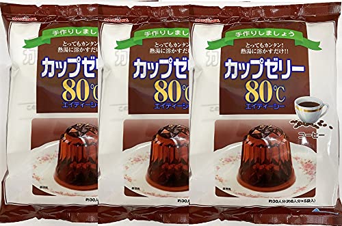 かんてんぱぱ カップゼリー コーヒー100gX5袋 3個セット