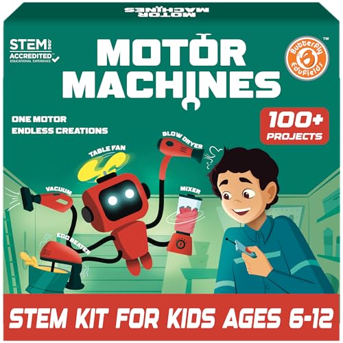 Butterfly Edufields 100+ Motor Machines Kit Science Experime...