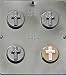 Cross Religious Oreo Cookie Sandwich Chocolate Candy Mold 1610