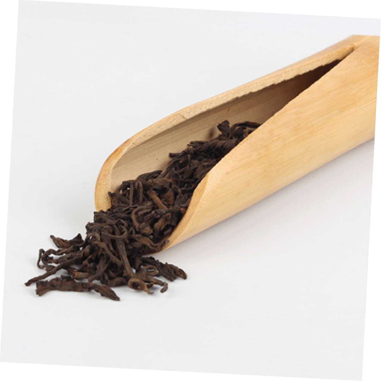 COLLBATH Bamboo Tea Spoon Ergonomic Handle for Tea Flour Raisins More Home Office Teaware