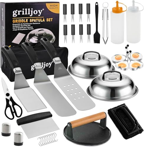 Grilljoy 38pcs Griddle Accessories Kit