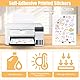 Selbstklebende Folien Bedrucken,20 Stück A4 Klebefolien Druckerpapier,Stickerpapier Papier Zum Bedrucke,Vinylfolie Inkjet Aufkleber Sticker,Aufkleber Selbstklebend für Tintenstrahldrucker Laserdrucker
