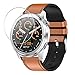 Vaxson 3 Stück 9H Panzerglasfolie, kompatibel mit LEMFO 1.3" LF26 Smart Watch, Panzerglas Schutzfolie Displayschutzfolie New Version