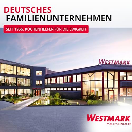 Westmark Konditormesser – Beidseitig schneidendes Tortenmesser zum Schneiden von Torten undKuchenböden oder zum Verstreichen von Glasuren und Cremes – Edelstahl, PP