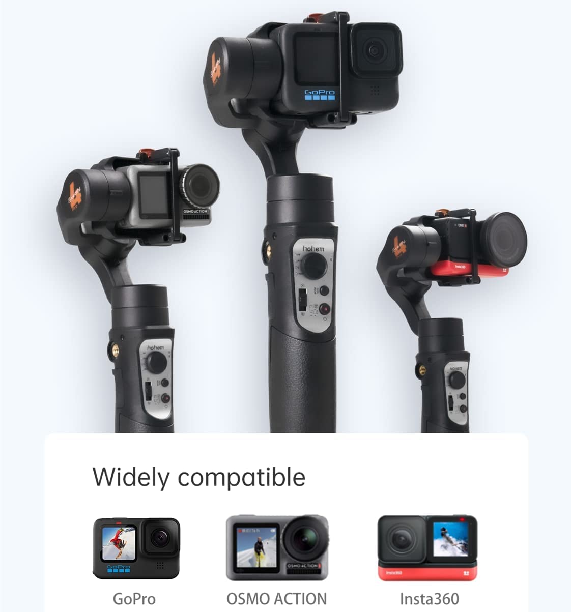 Amazon | 国内正規品 hohem iSteady Pro4 アクションカメラ用 ジンバル 