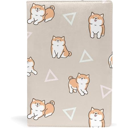 Amazon Soresore ソレソレ ブックカバー A5 柴犬 犬柄 いぬ かわいい 可愛い 皮革 レザー 文庫本 ノートカバー メモ 手帳カバー 革 A5 かわいい おしゃれ ブックカバー 文房具 オフィス用品