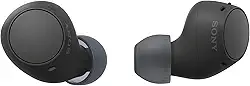 Sony Fones de ouvido intra-auriculares WF-C510 verdadeiramente sem fio Bluetooth com bateria de até 22 horas, conexão multiponto, microfone e resistência à água IPX4, preto