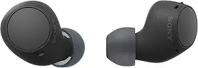Sony Fones de ouvido intra-auriculares WF-C510 verdadeiramente sem fio Bluetooth com bateria de até 22 horas, conexão multiponto, microfone e resistência à água IPX4, preto