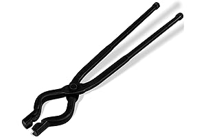 17" Blacksmith Bolt Knife Making Tongs