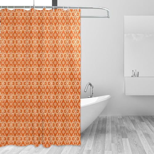 Rideau de douche anti moisissure en polyester lavable 168x183 - 3