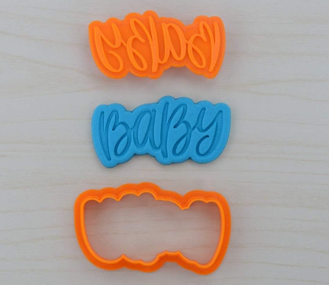 Baby Cookie Cutter and Stamp Set (3.5"x1.8") Home & Kitchen