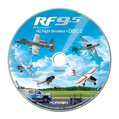 Image of RealFlight 9.5 Radio Control RC Flight Simulator Software with Spektrum Interlink-DX Controller, RFL1200