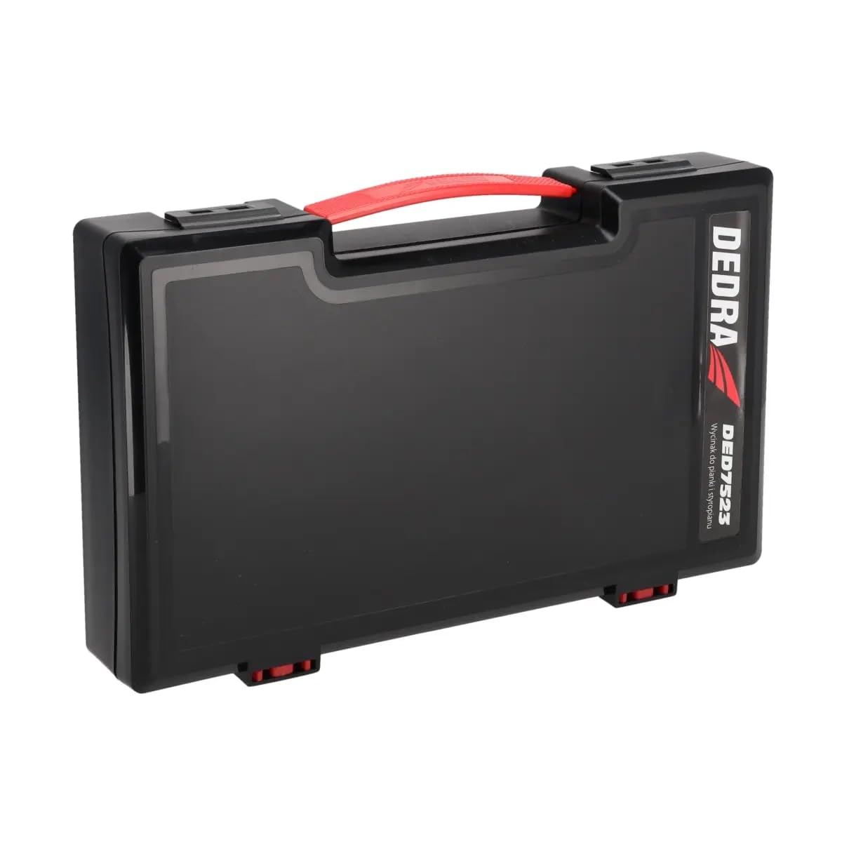 Wycinak do pianki i styropianu DEDRA DED7523, 4V do 550 st. C, bezprzewodowy, obróbka materiałów termoizolacyjnych, uniwersalne wejście USB-C, oświetlenie LED