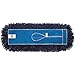 Nine Forty Industrial Strength Premium Nylon Floor Dust Mop Refill | Commercial Cleaner Mop Head Replacement (24" Wide X 5")
