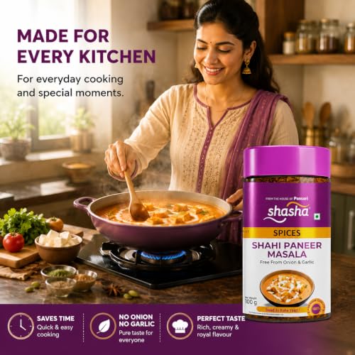 Image of Shasha Shahi Paneer Masala 100g