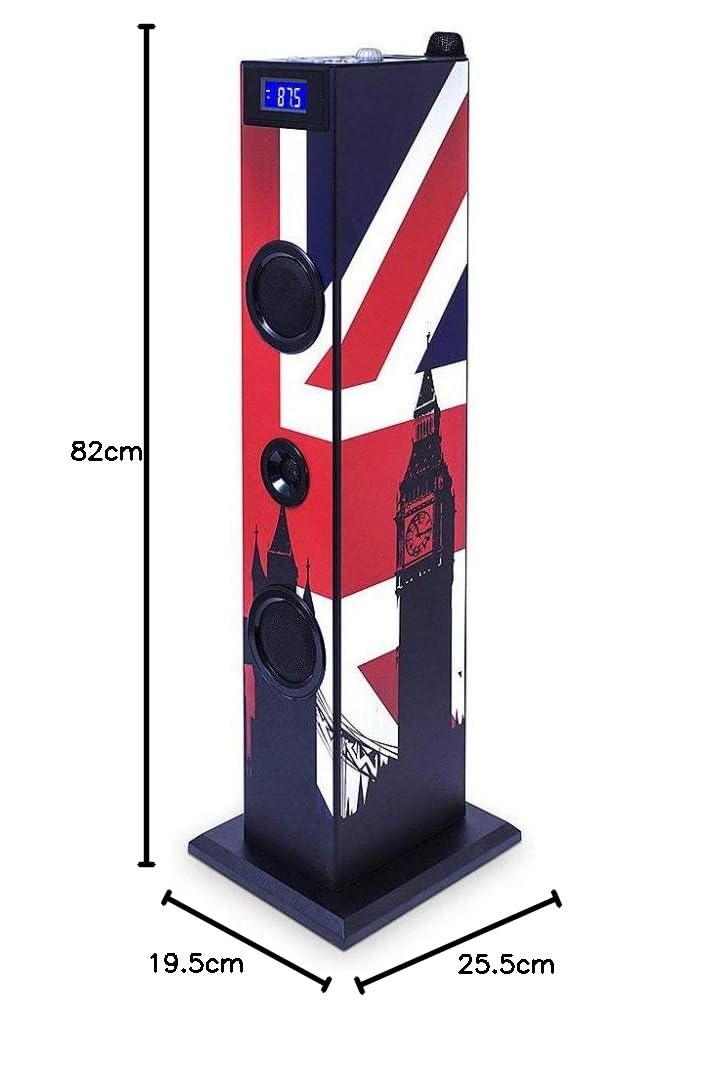 BigBen Tour Multimédia Haut-parleur USB Union Jack