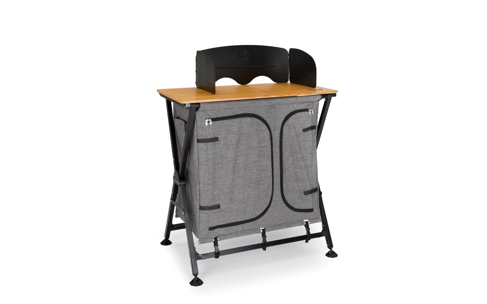 camp LIFE Küchenbox & Kleiderschrank Samara | Outdoor Küchenschrank Auto Camping Küche Miniküche für Zelt Vorzelt Wohnmobil | Reiseküche Campingschrank Campingküche faltbar