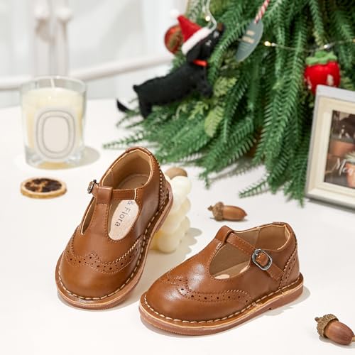 Felix & Flora Toddler Girl Mary Jane Dress Shoes - Ballet Flats for Girl Party School Shoes4