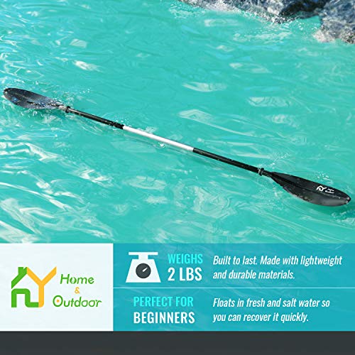 image for S.Y. Home&Outdoor S.Y. Kayak Paddle Aluminum Alloy Oars for Boat 87.5 