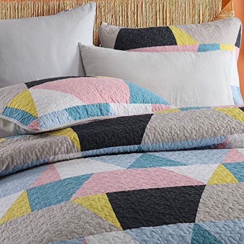 Topmail Colchas Cama 135 Estampada 3 Piezas Colcha Bouti Reversible La