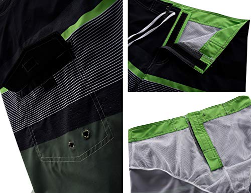 Image of Nonwe Men's Sportwear Quick Dry Board Shorts with Lining