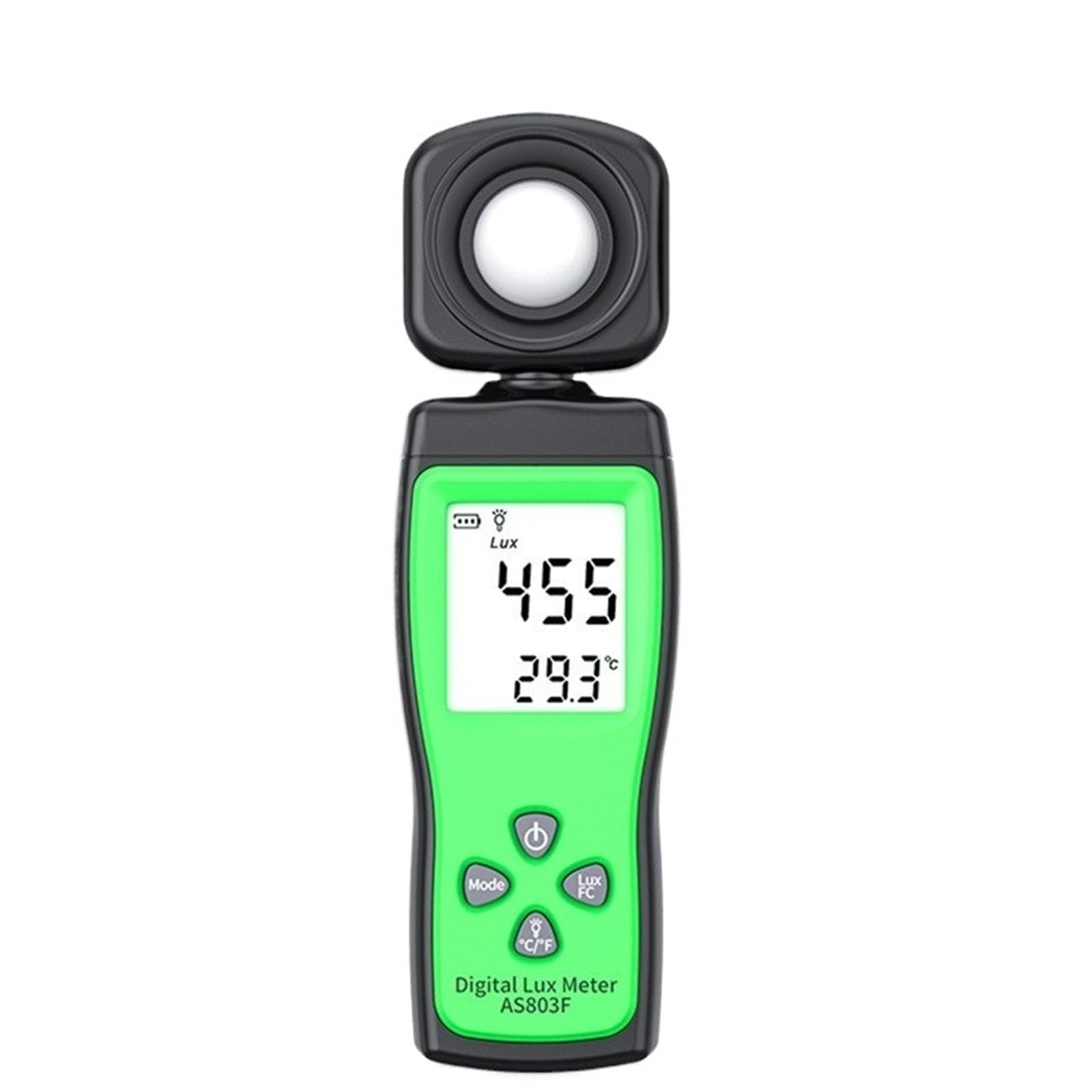 Lumimètre portatif numérique 0-200000 LUX pour mesure de luminance