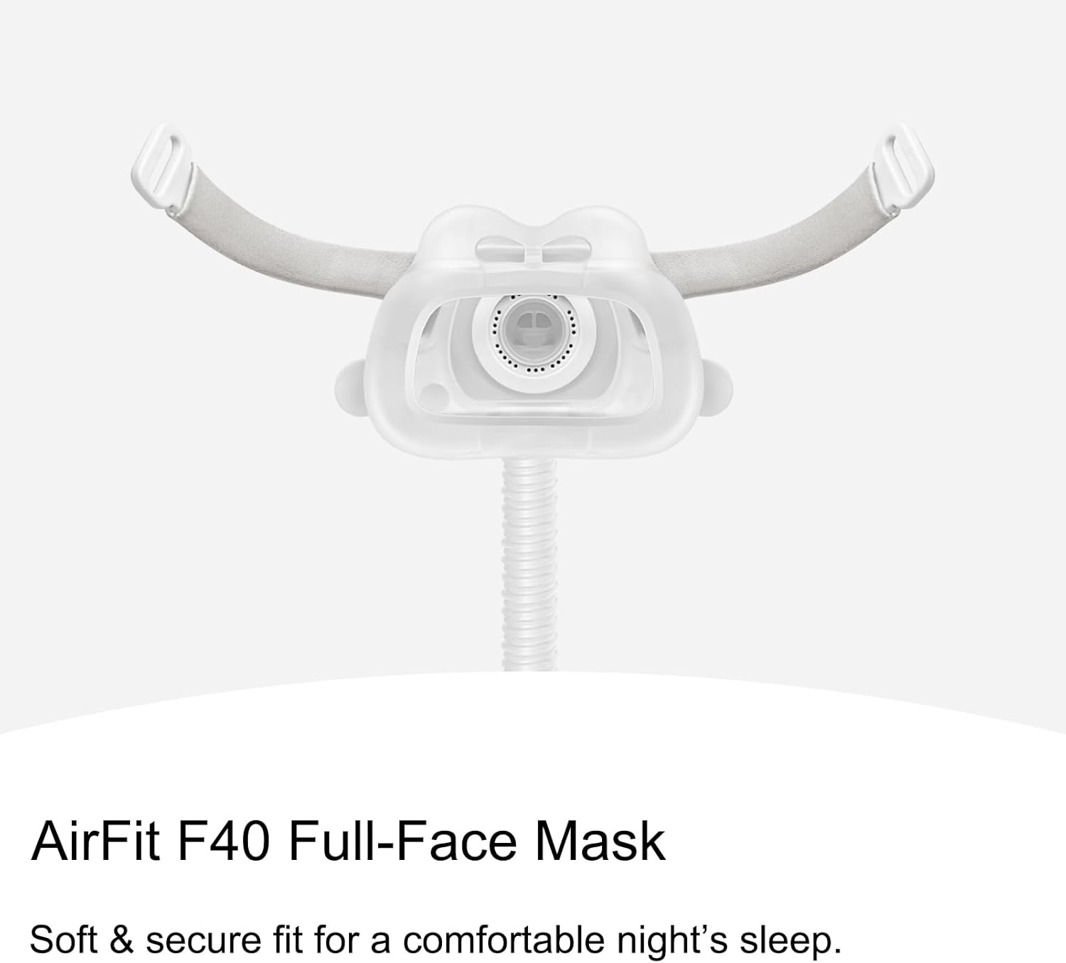 Replacement Silicone Cushion Frame for Airfit F40 with Headgear and Elbow (Medium) - Image 2