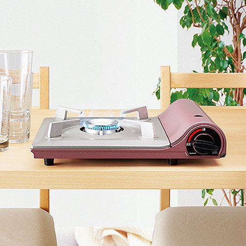 Amazon.co.jp : イワタニ カセットフー 達人スリムII サクラ色  