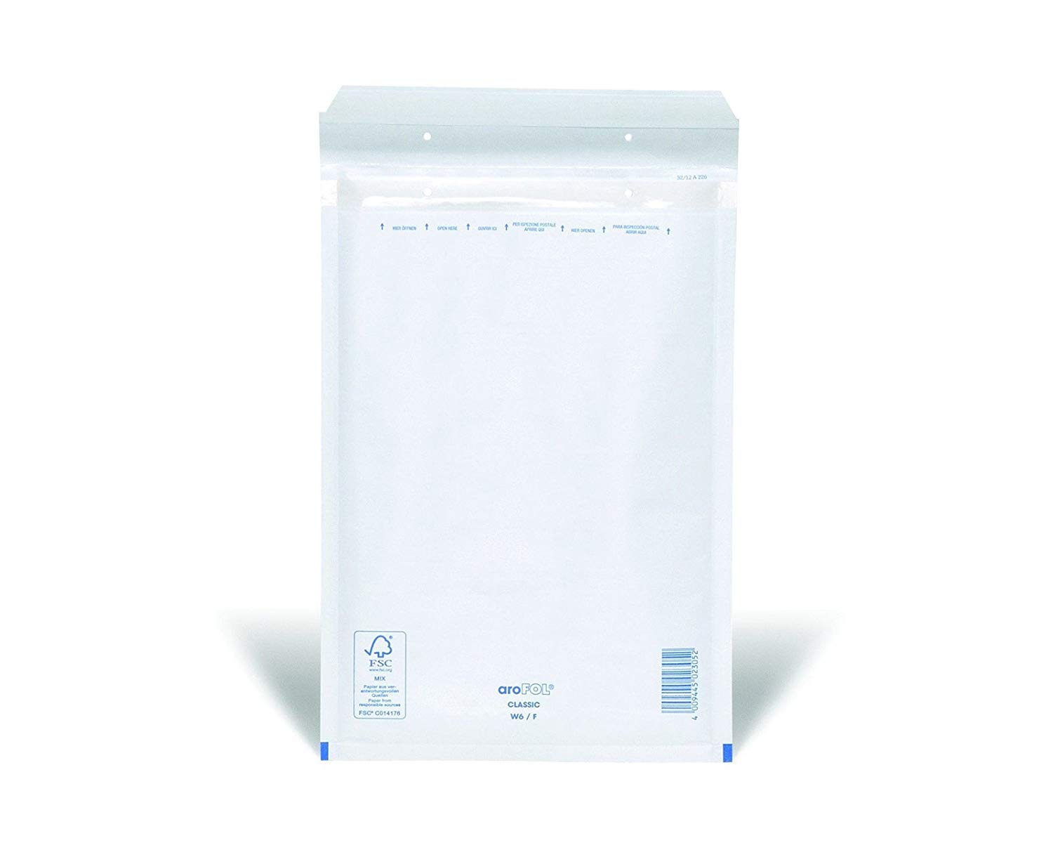 Comebag - LOT de 100 ENVELOPPES À BULLES TYPE F/6 FORMAT 210X335 MM - BLANCHES