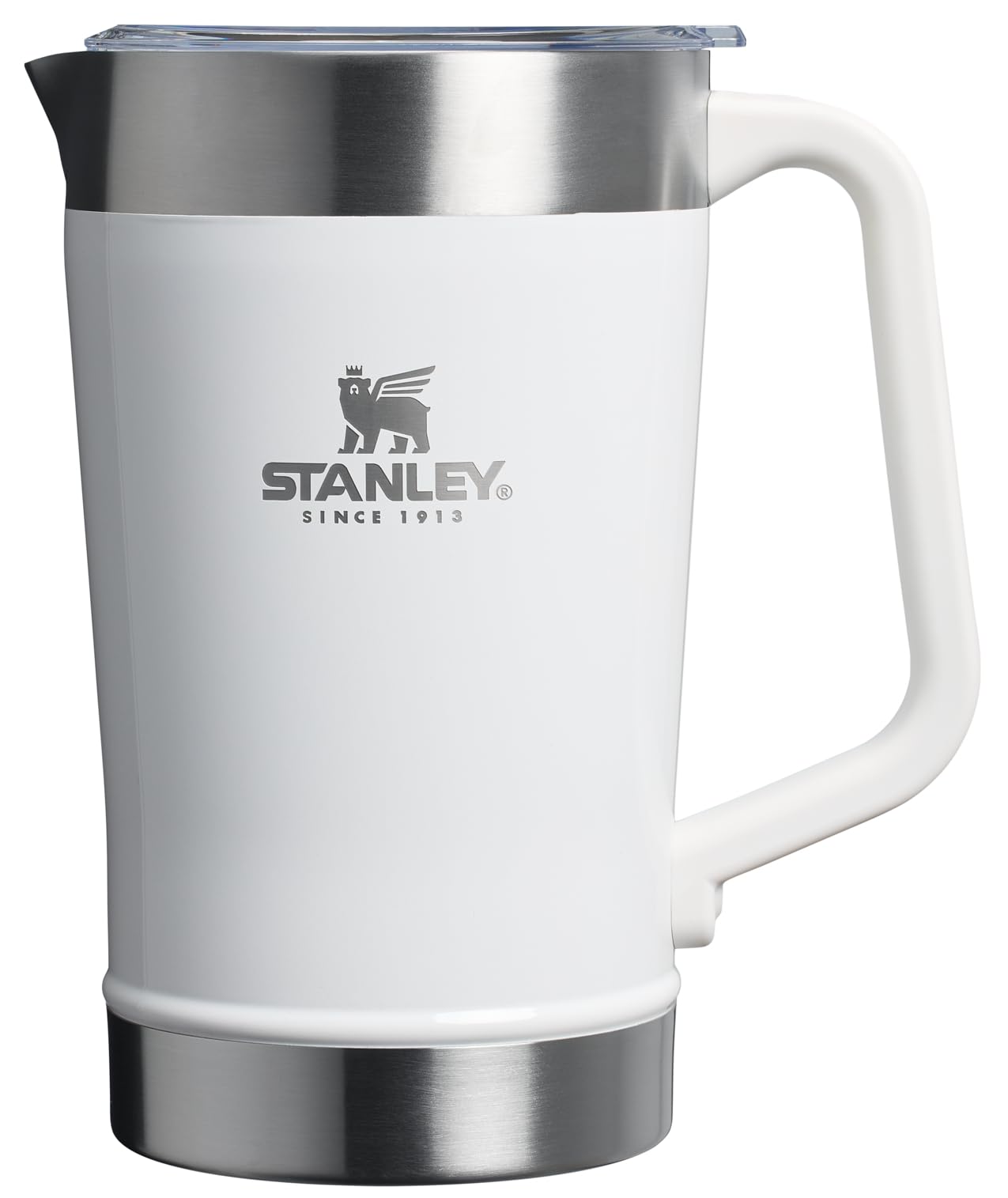 Stanley Stay-Chill Pitcher 64 oz Cold Water Beer and Drink Pitcher with Lid Large Capacity Durable Beverage Container