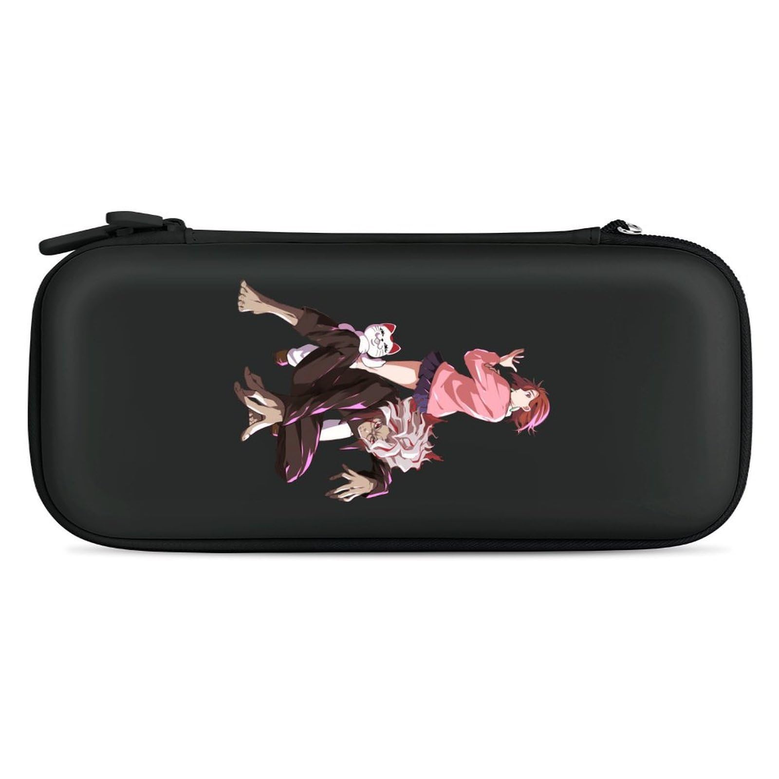 【Switch用ケース /Switch有機elモデル対応】 ダンダダン オカルン 綾瀬桃 スイッチ ケース Switch/OLED用 保護カバー 収納バッグ 大容量 耐衝撃 EVA素材 ゲームカード15枚収納 旅行用 キャリングセット 持ち運び便利 プレゼント