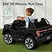 Best Choice Products Licensed Ford F-150 Lightning Truck Kids 24V 2-Seater Electric Ride On Car Toy w/ 132lb Weight Capacity, Parent Control - Black