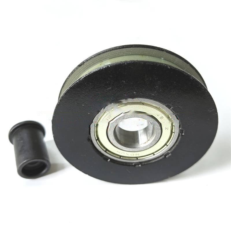 5PCS Lift Door Hanger Roller with Axle 84x17x6204 84x17x6204 OD84mm W17mm Bearing 6204