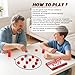 Magnetic Chess Game with Stones, Magnet Game with String, Strategy Board Games, Family Games for Kids and Adults