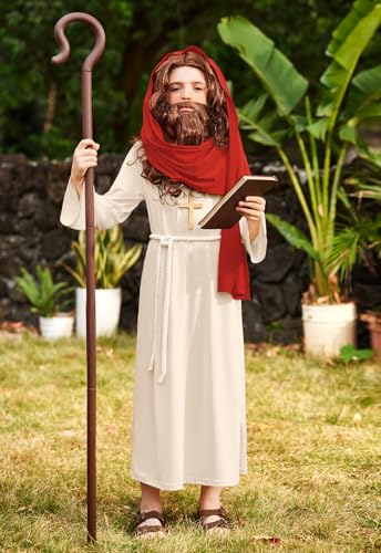 Disfraz infantil 7 piezas Jesús 6-14 años miniatura 4