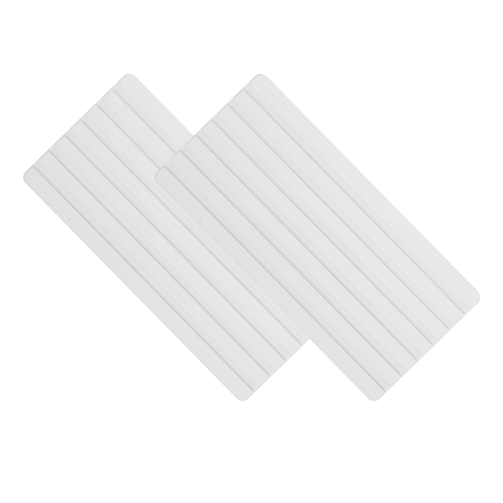 Alfombrillas de diatomita de alta absorción y diseño minimalista para cocina, pack de 2