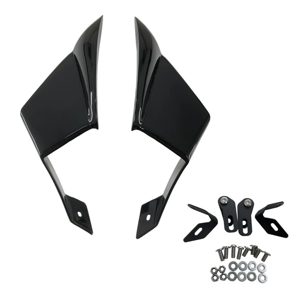 Ailerons fixes de carénage pour ZX10 R finition premium carbone look - 8