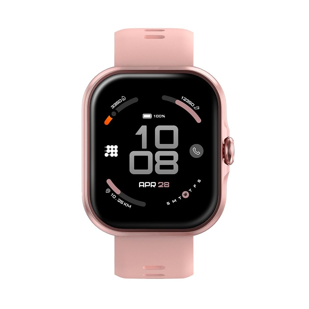 Cubitt Viva Lite Smartwatch, 1.85” AMOLED, Built-in GPS, Bluetooth Calls, VITA AI Assistant, Route Navigation, Compass, 100+ Sports Modes, 3ATM Water Resistant, Offline Music