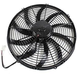 1047007 Spal Ventilador 412 mm 3430 m³/h Motorsport 12 V VR6 Turbo 16 V OPC