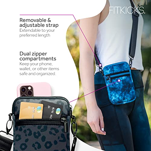 FITKICKS Crossovers Active Sport Lifestyle Crossbody Sport Water-Resistant Casual Bag Sling Purse - Nocturnal3