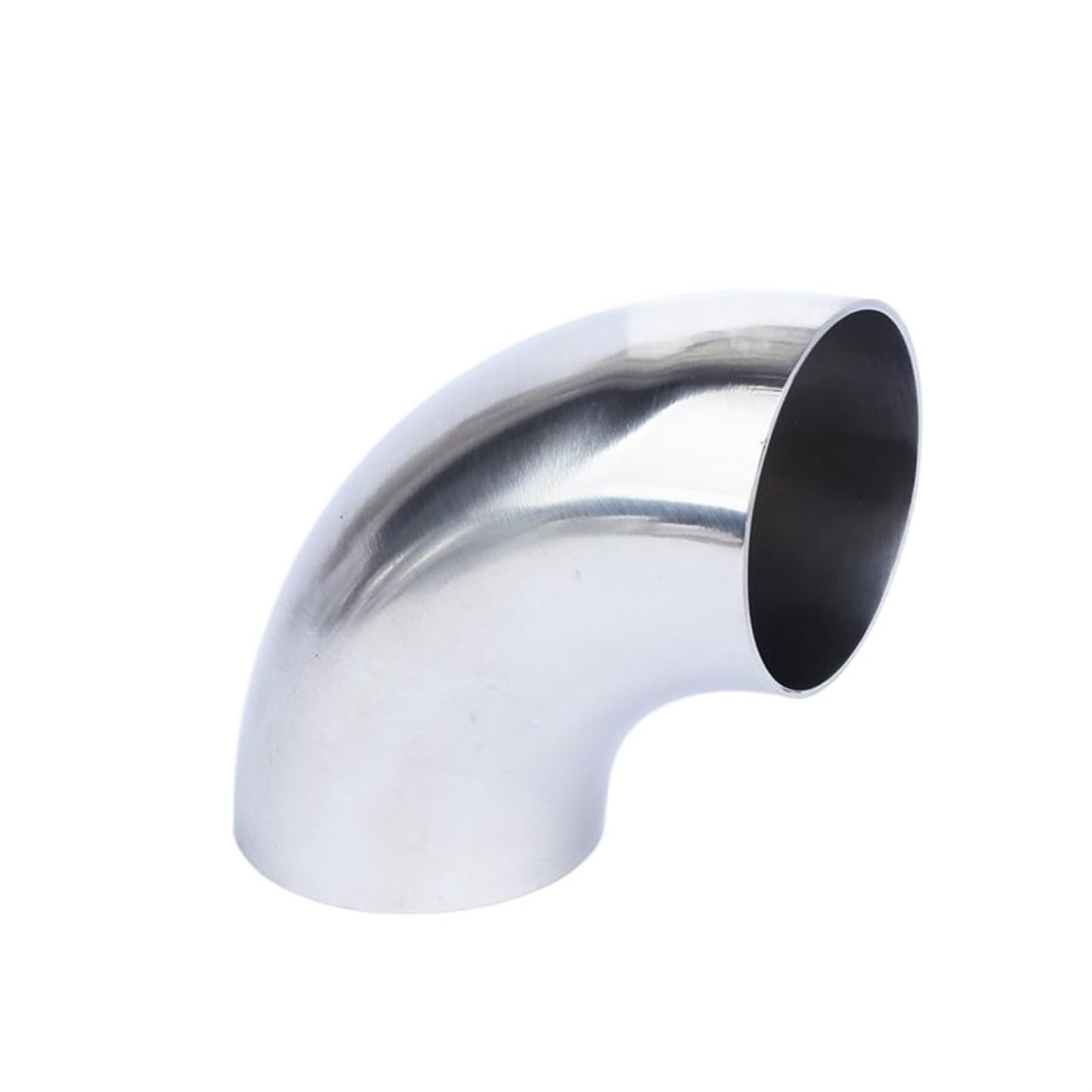 Gandus 48Mm Id 51Mm 2" Od Sus 316L Stainless Steel 90 Degree Elbow Sanitary Pipe Fitting Metal Elbow