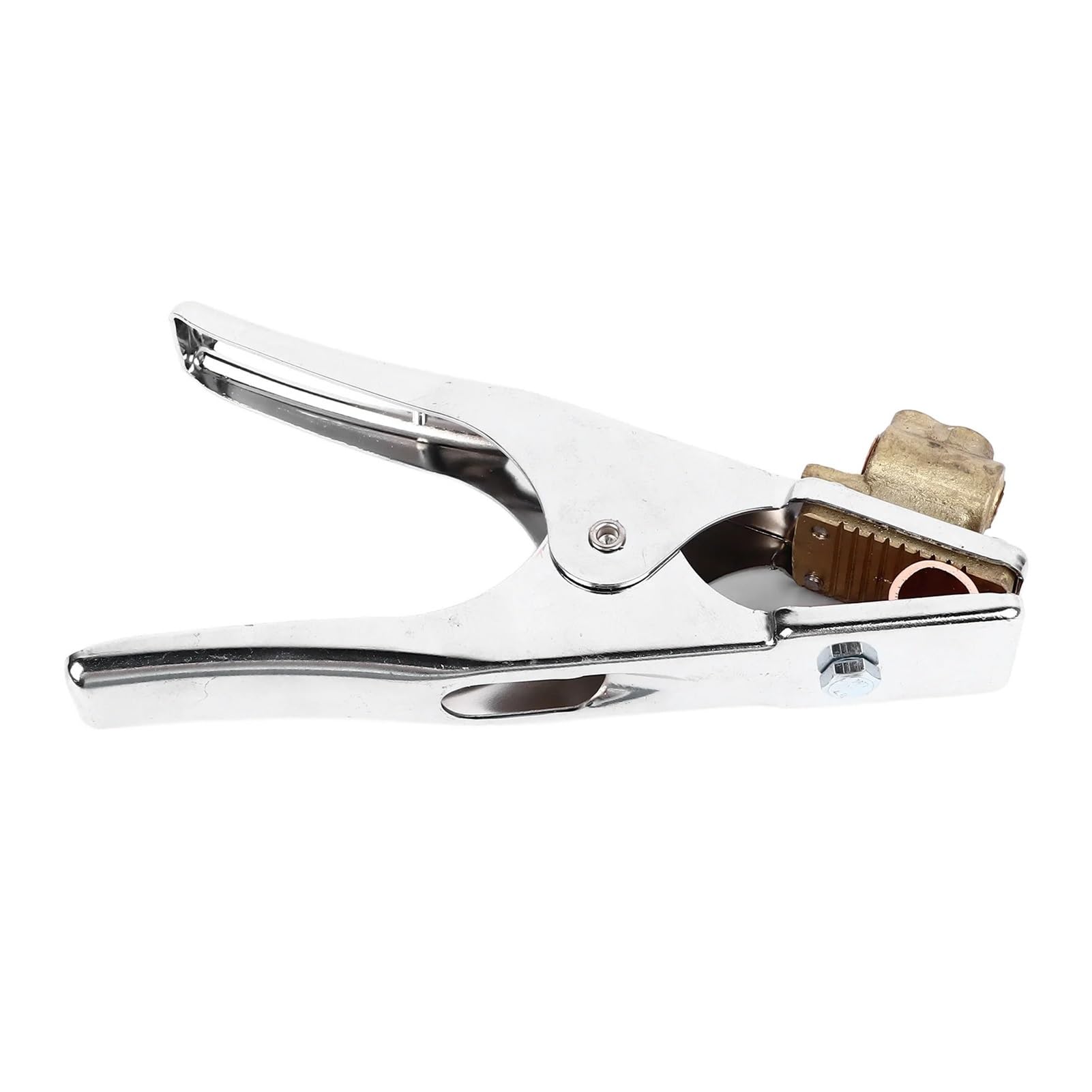Welding Ground Clamp 1pc Grounding Work Clamp 300A Welder Welding Earth Iron Plated for Soldering Ground