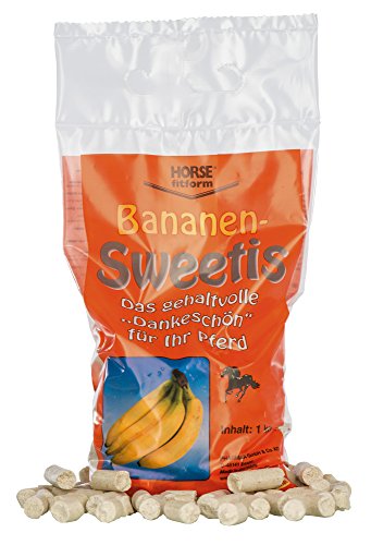 HORSE fitform Friandise à la Banane pour Cheval 1 kg